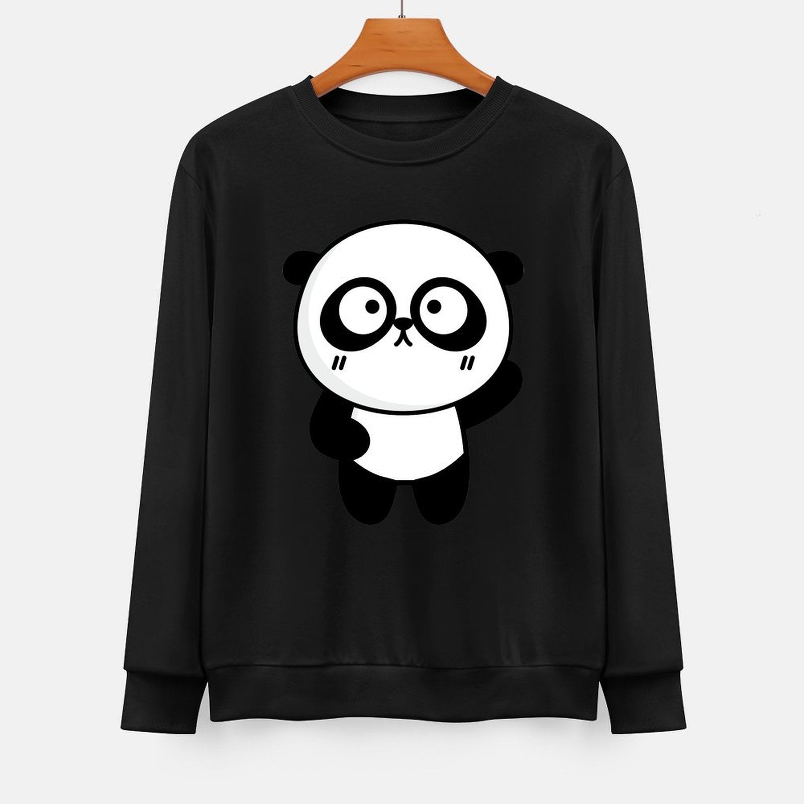 Front Patterned Long Sleeve TopPrint-Ready EasyWear